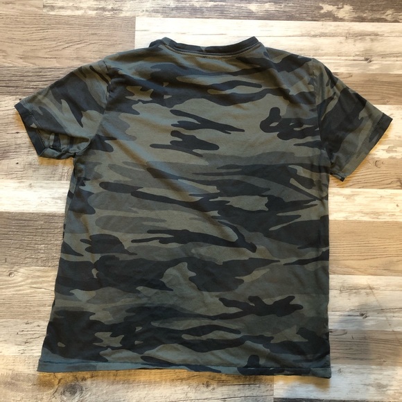 Splendid Women’s Camo Print Crew Neck T-Shirt - Picture 2 of 5